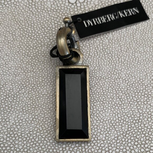 Dyrberg/Kern Klaki genuine onyx pendant - Picture 4 of 5